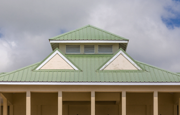 Green Metal Roof